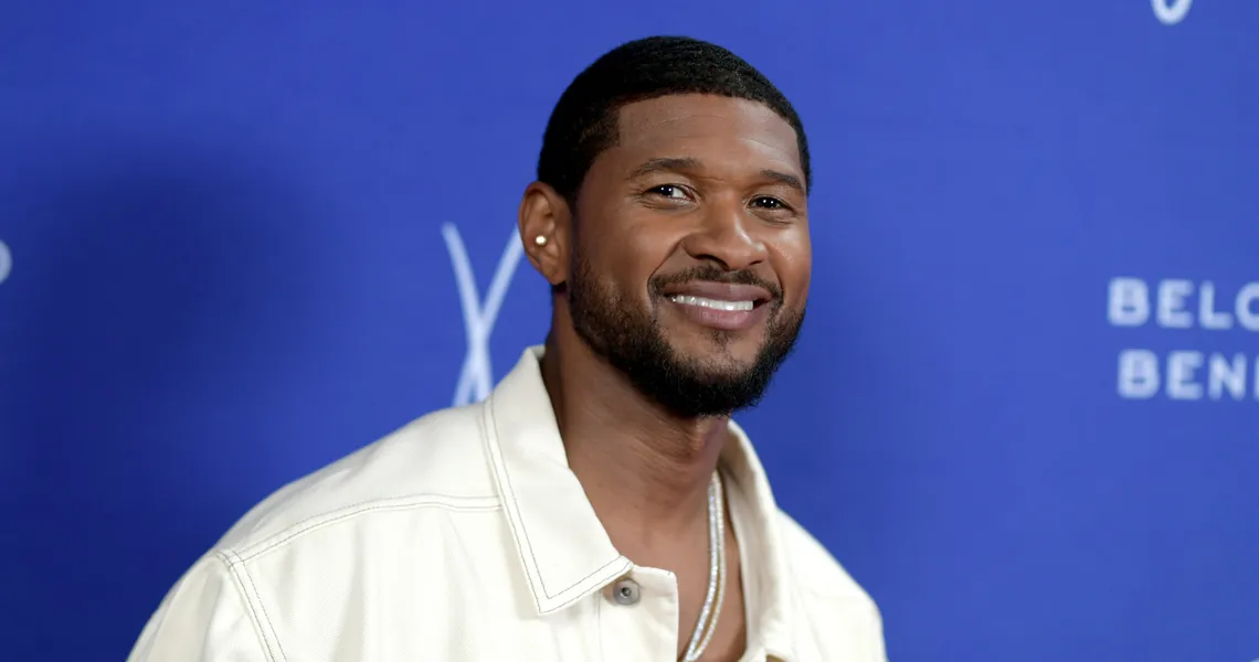 Usher Strips Down to His Underwear in SKIMS' New Mens Campaign and